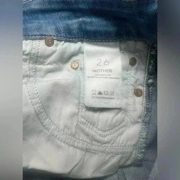 Mother The Looker Crop - Graffiti Girl 26 - Picture 7 of 8